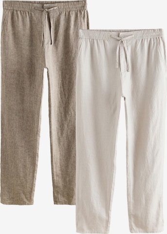 Nextregular Chino hlače - bež boja: prednji dio