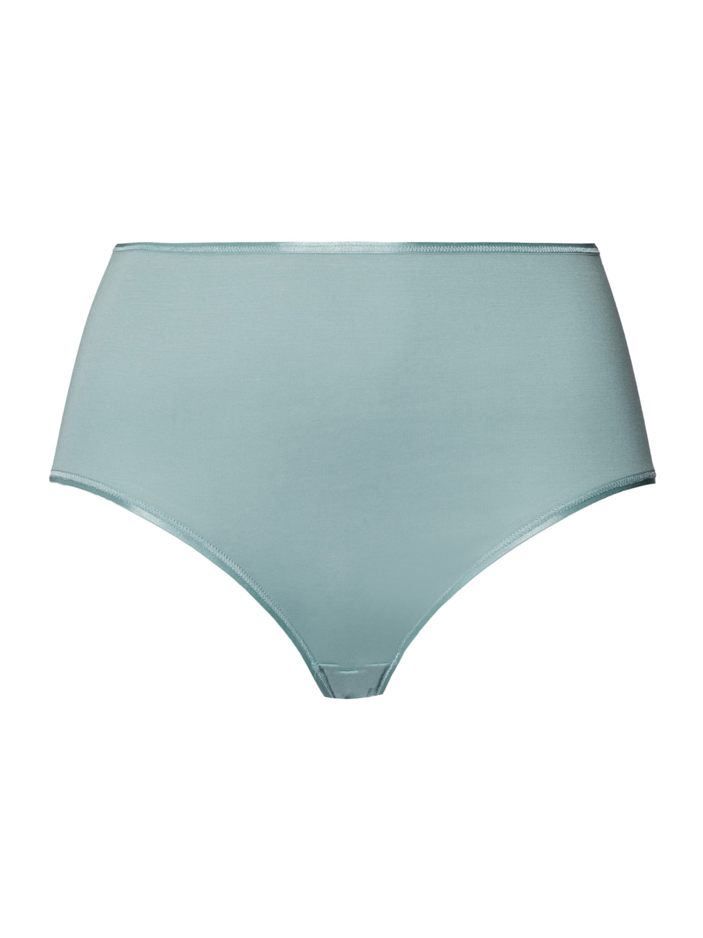 Slip ' Cotton Seamless ' Hanro en bleu : devant
