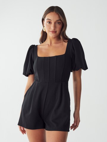 Tuta jumpsuit 'KORA' di BWLDR in nero: frontale