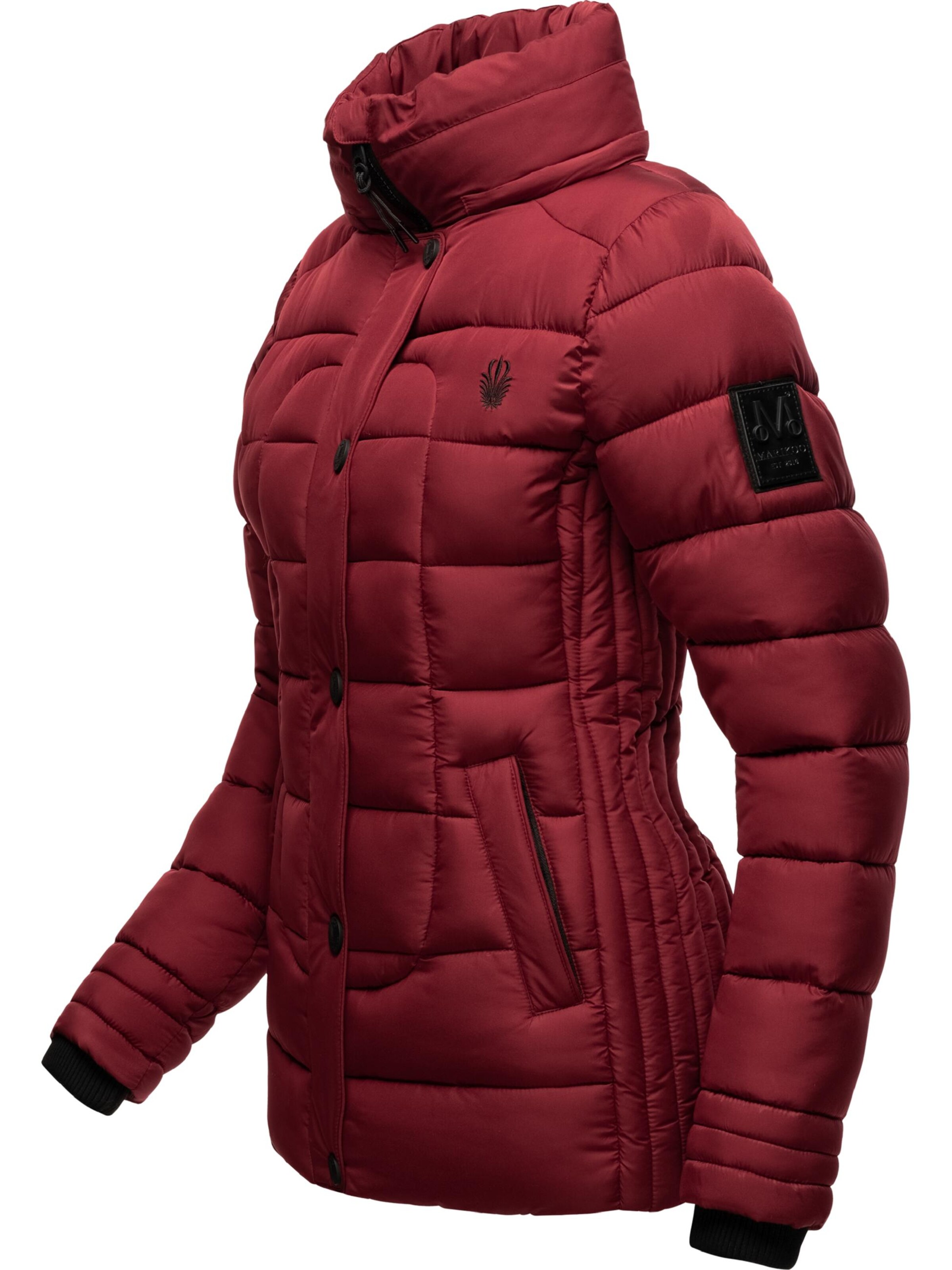 MARIKOO Winter jacket 'Qesraa' in Red