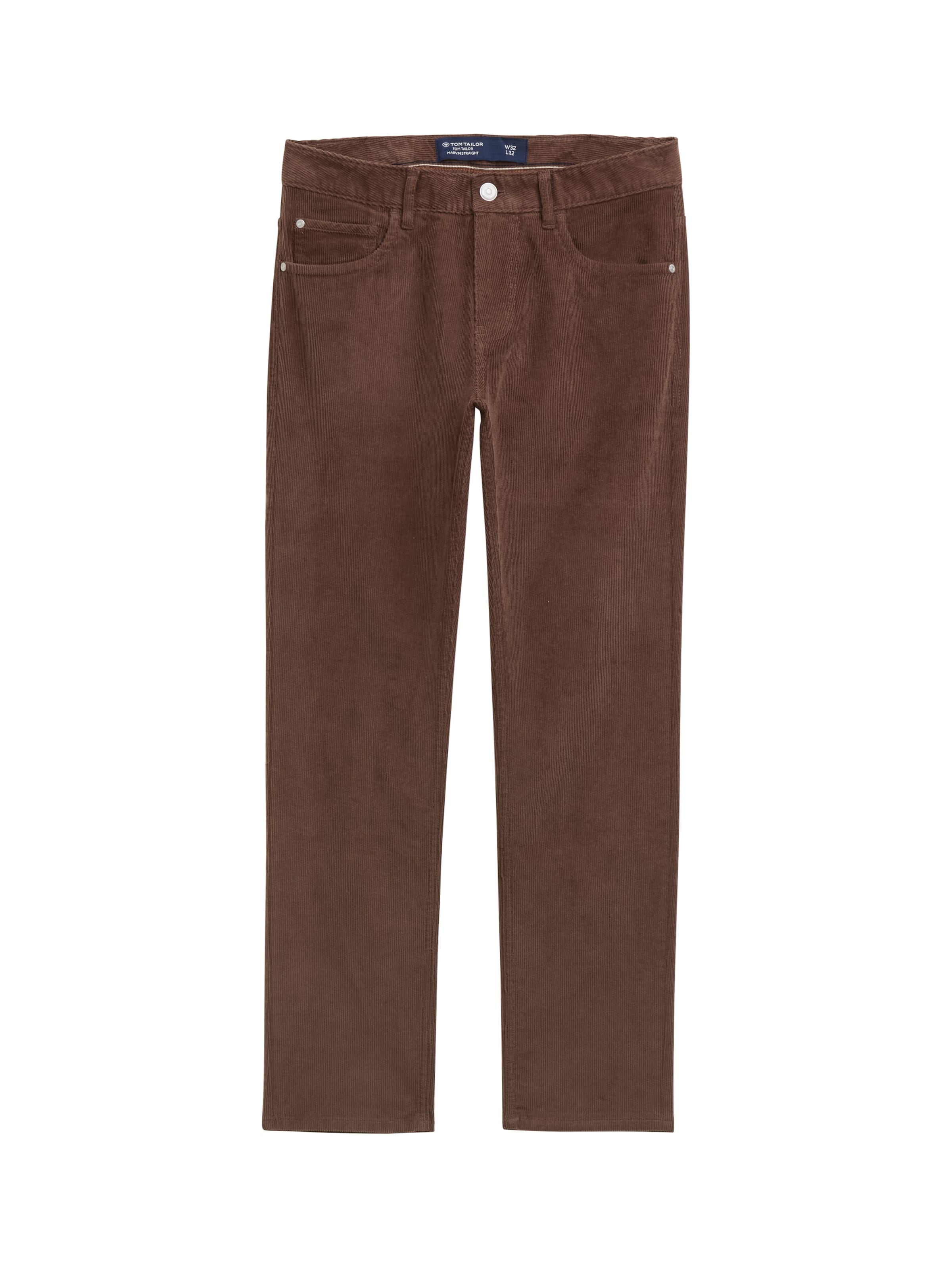 TOM TAILOR Chino Pants 'Marvin' in Dark brown, Item view