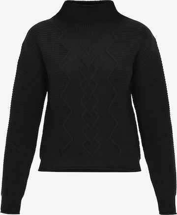 Pull-over DreiMaster Vintage en noir : devant