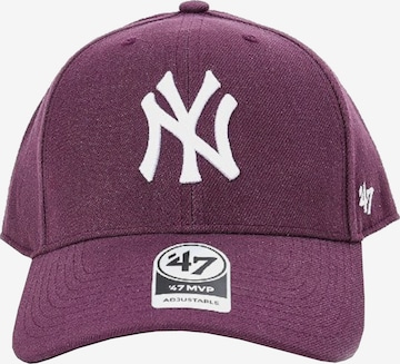 47 Cap '47 Brand New York Yankees MVP' in Purple: front