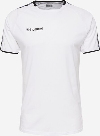 Hummel Functioneel shirt in Wit: voorkant