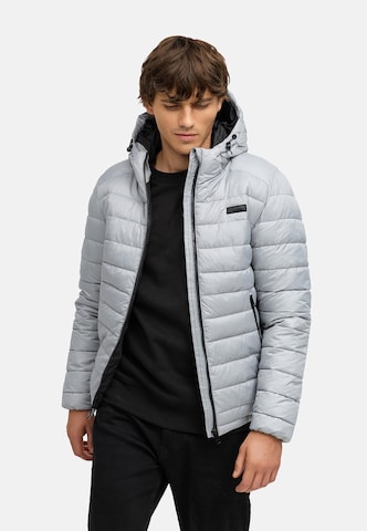 Ragwear Winter jacket 'Vellos' in Grey: front