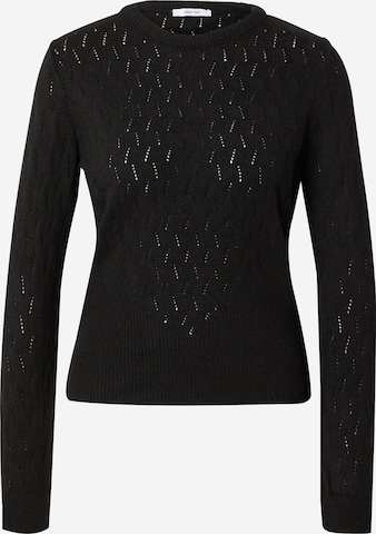 ABOUT YOU Pullover 'Frej' in Schwarz: Vorderseite