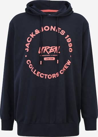 Jack & Jones Plus Sweatshirt in Blau: Vorderseite