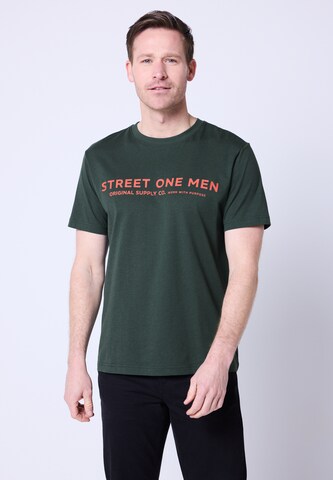 Street One MEN Shirt in Green: front