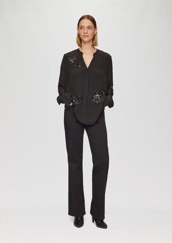s.Oliver BLACK LABEL Blouse in Black
