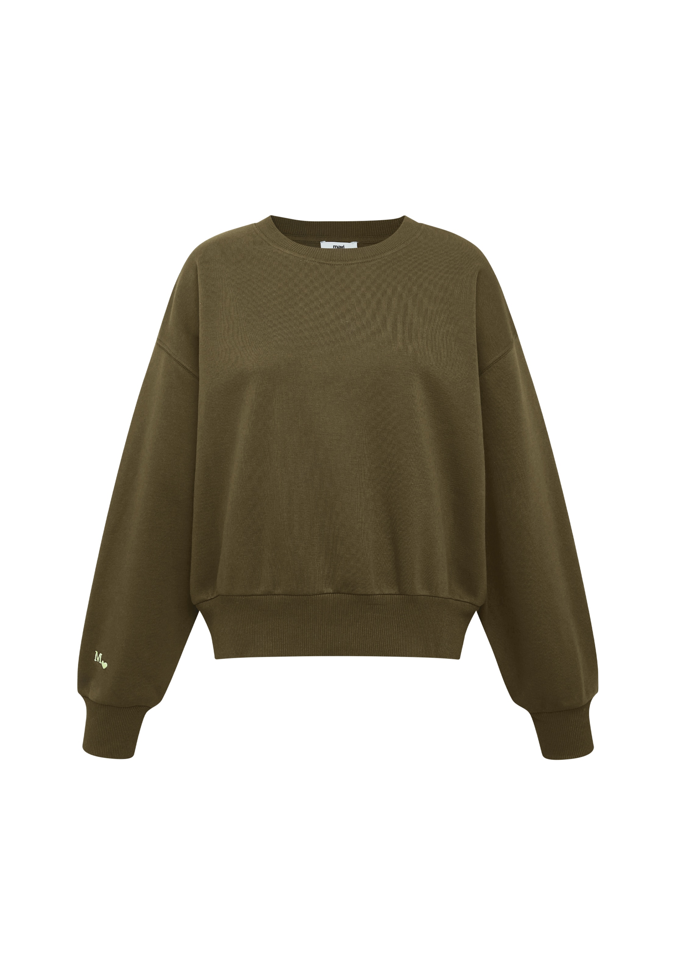 Mavi Sweatshirt in Green: front