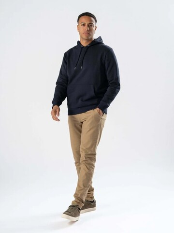 TEESHOPPEN Sweater ' Sweatshirt Hoodie ' in Blue