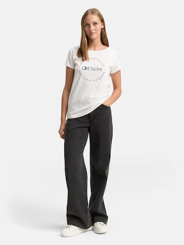 TOM TAILOR DENIM Tričko - Sivá
