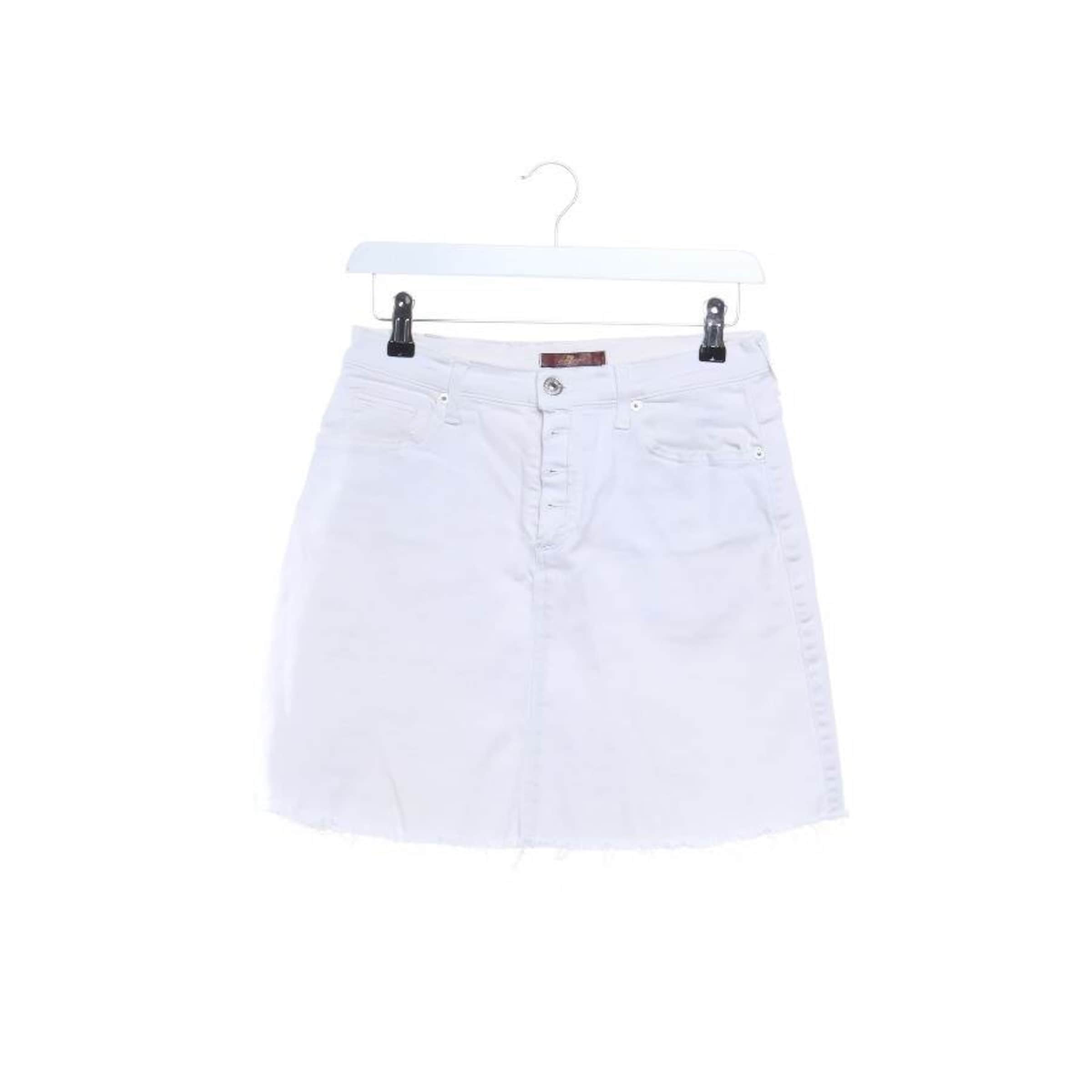 7 for all mankind Rock S in Weiß: Vorderseite