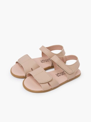 Sandales Pisamonas en beige