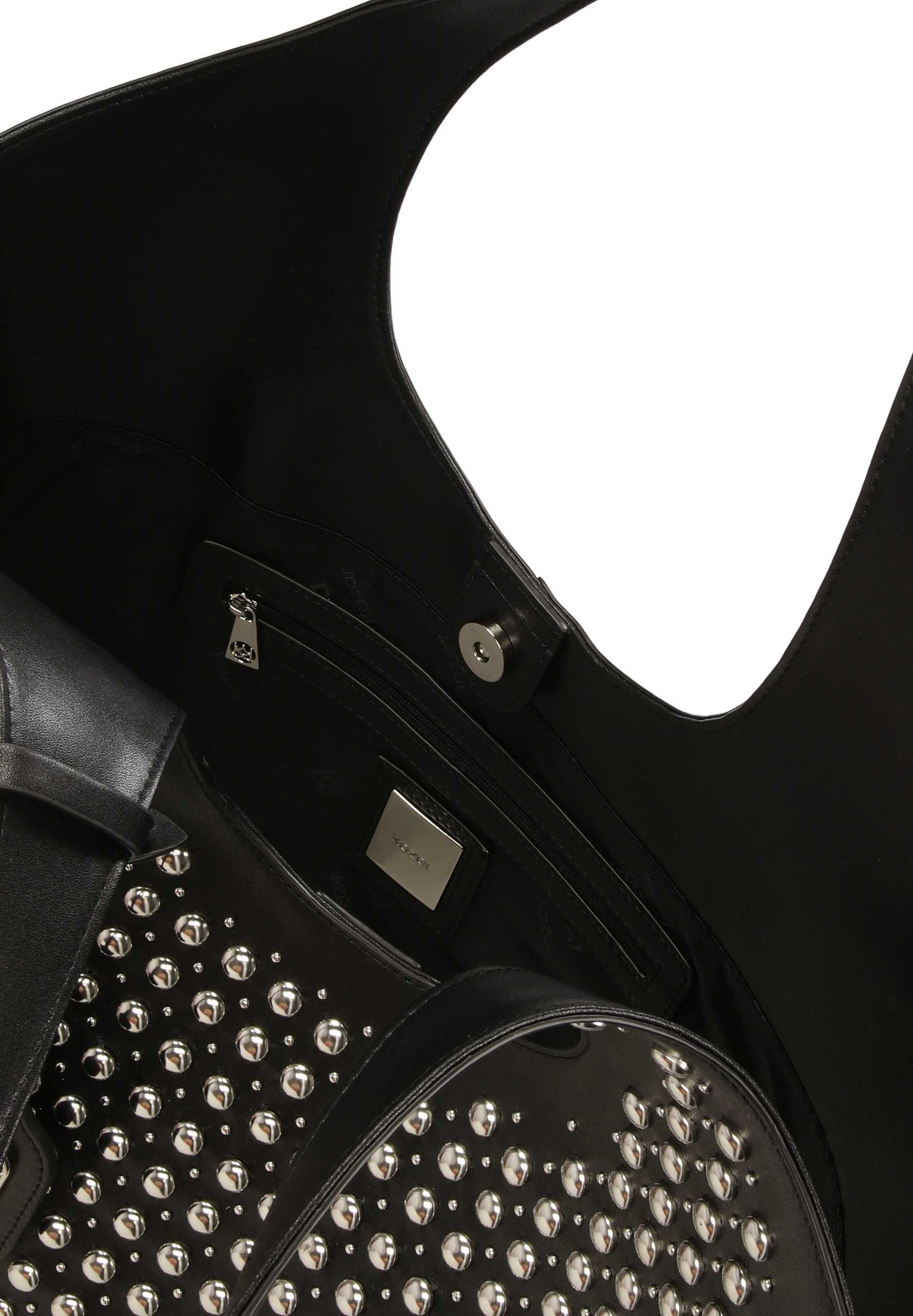 Sac bandoulière Kazar en noir