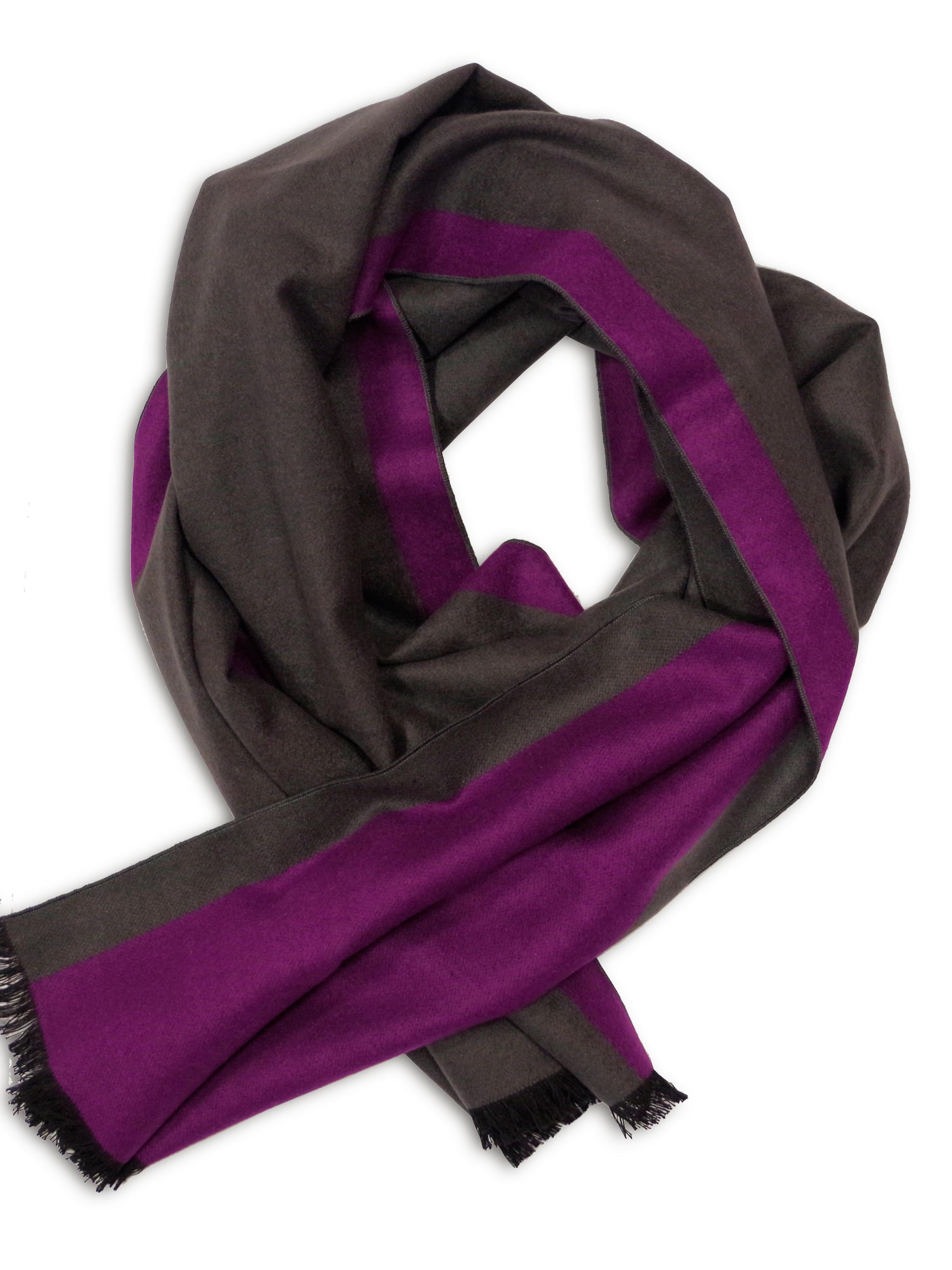 Posh Gear Scarf 'Bicolor' in Purple