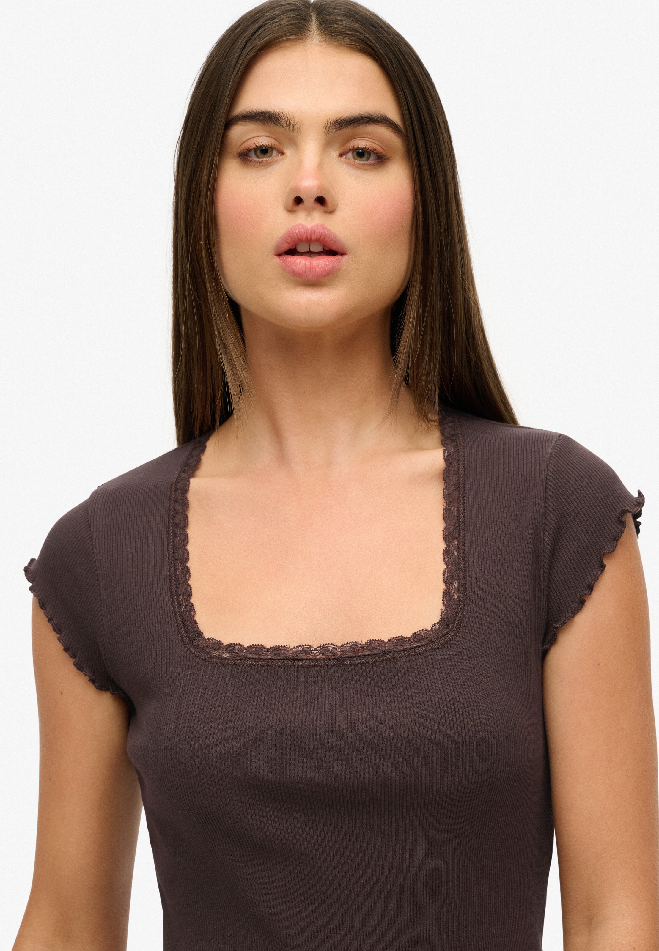 Superdry Shirt 'Essential' in Brown