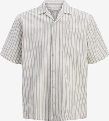 R.D.D. ROYAL DENIM DIVISION - Camisa 'Popelin' en blanco: frente