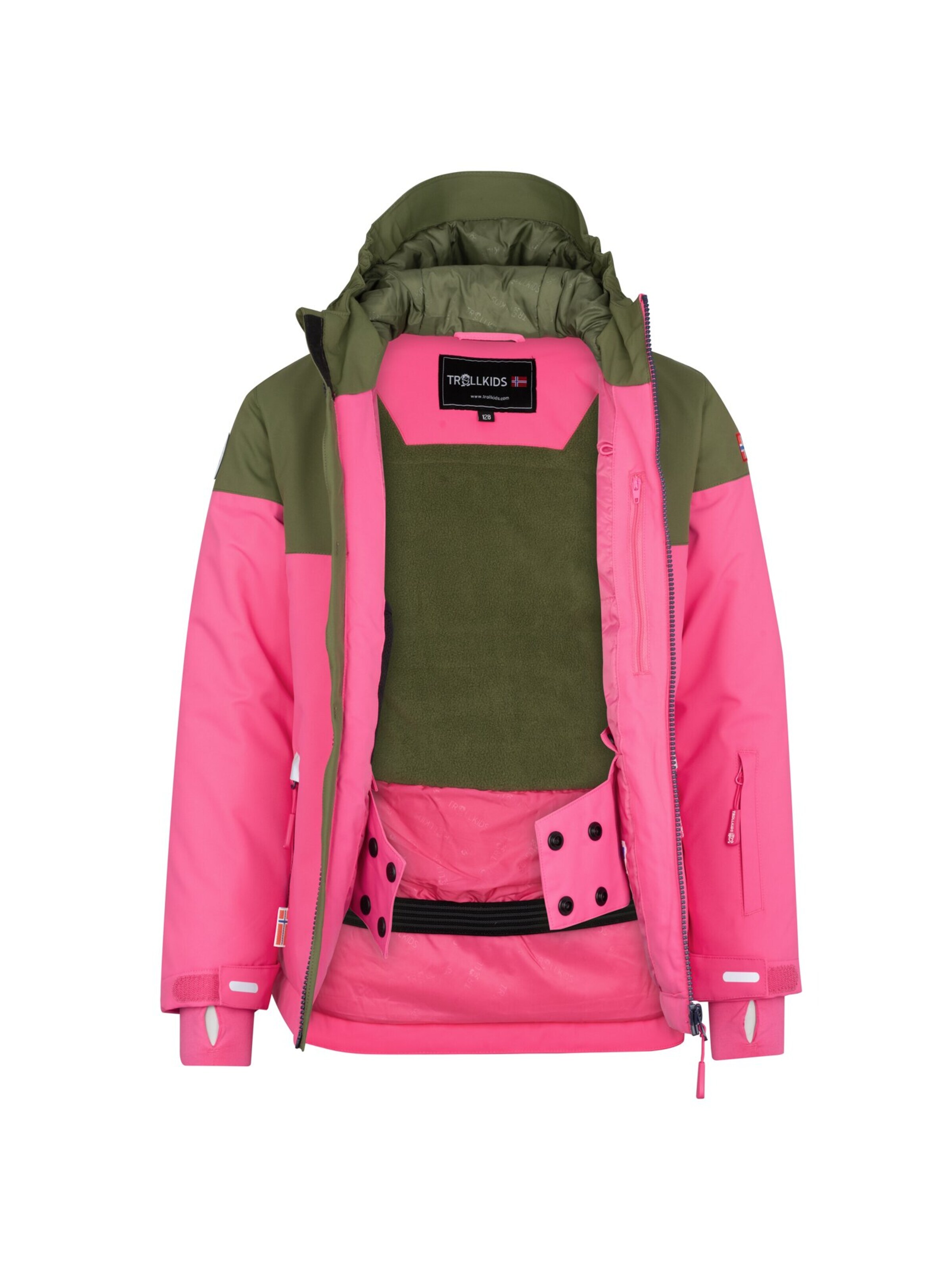 TROLLKIDS Winter Jacket in Green