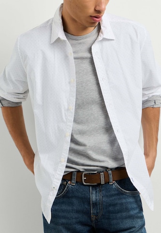Pepe Jeans Regular Fit Hemd 'Roval' in Weiß