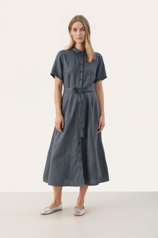 Part Two Shirt Dress 'Eflin' in Grey: front