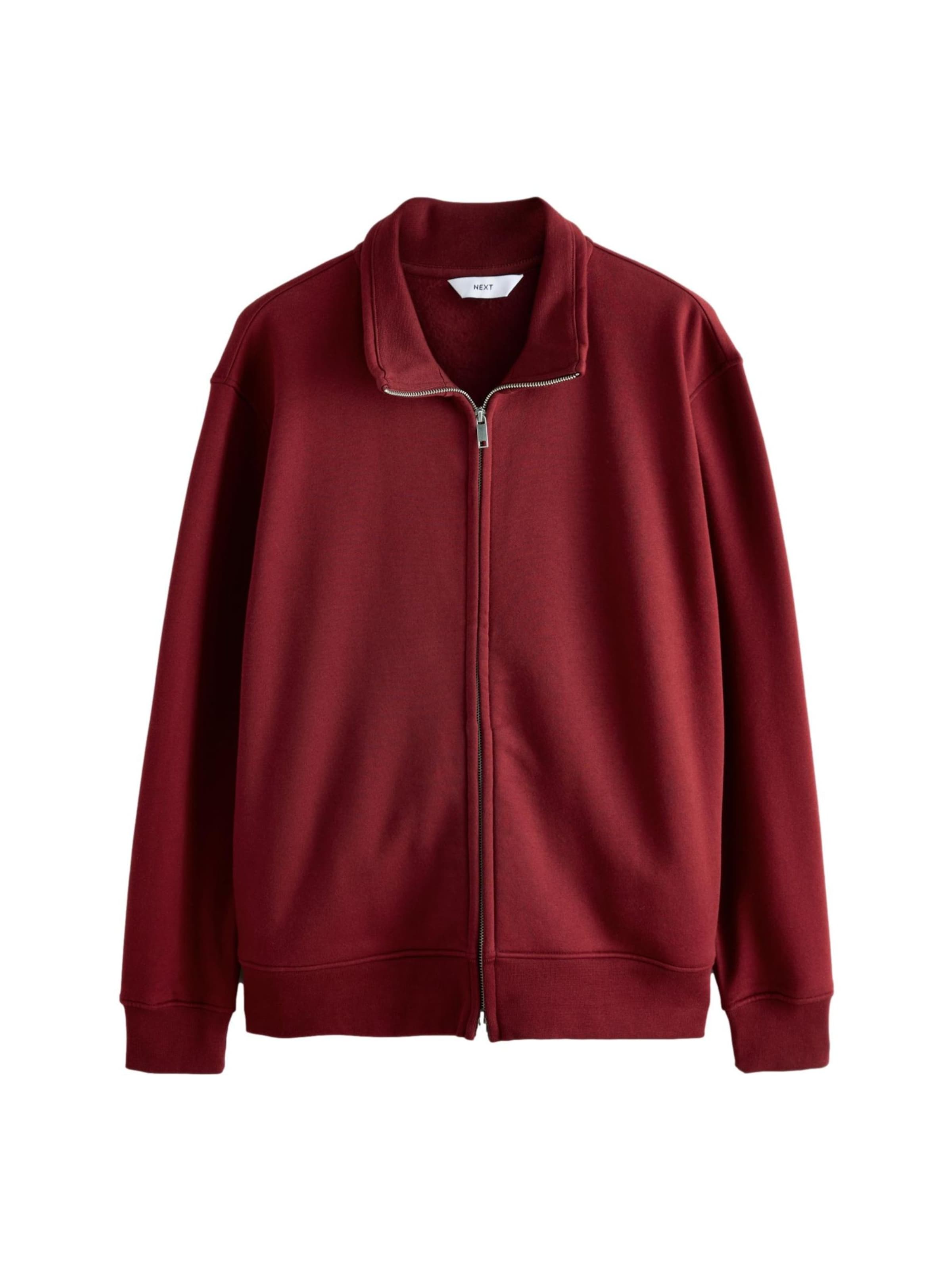 Next Sweat jacket in Red: front