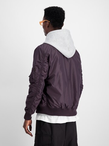 ALPHA INDUSTRIES Átmeneti dzseki 'MA-1 TT' - lila