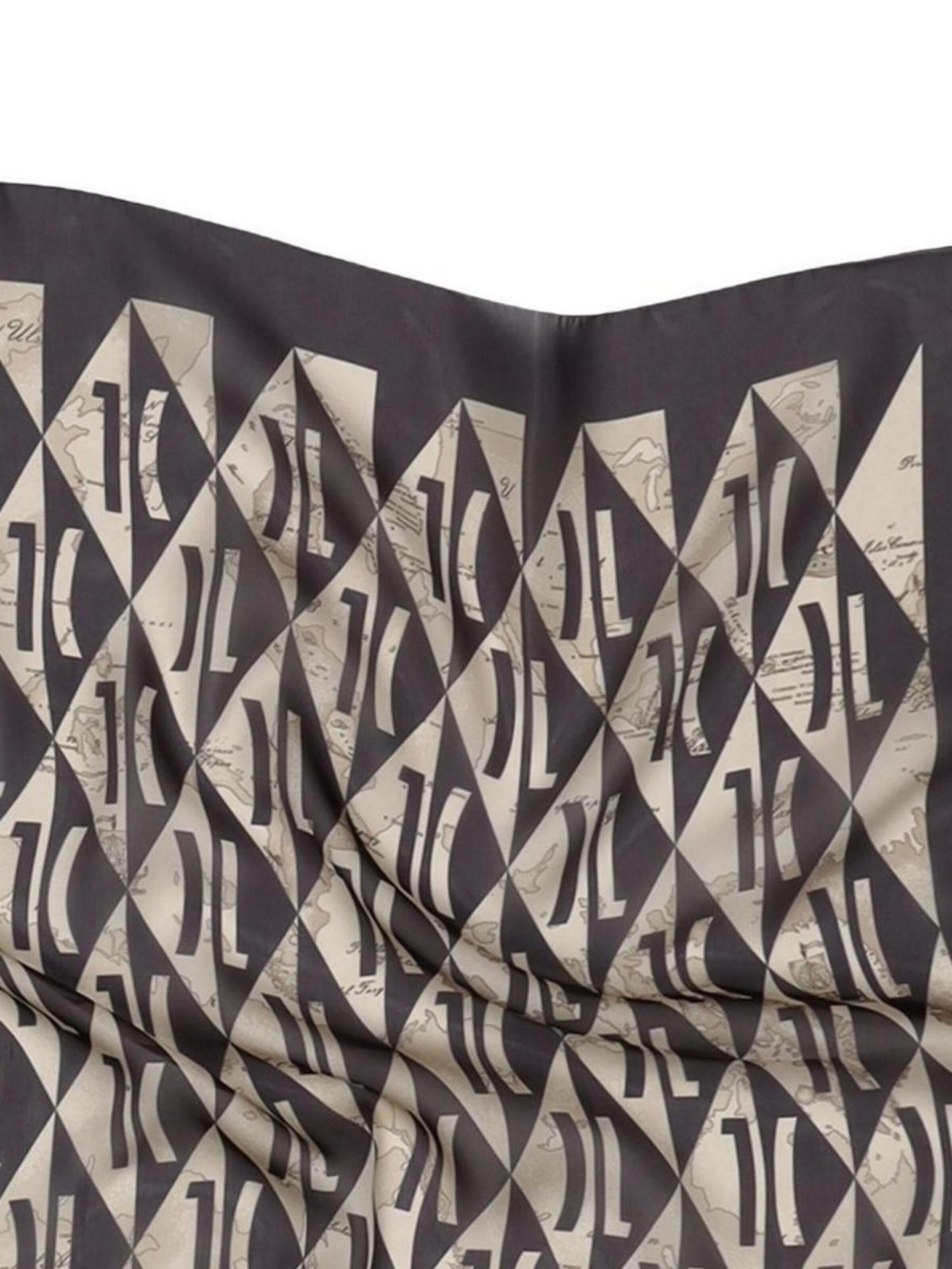 Foulard 'F123 1829' di Alviero Martini 1a clase in nero