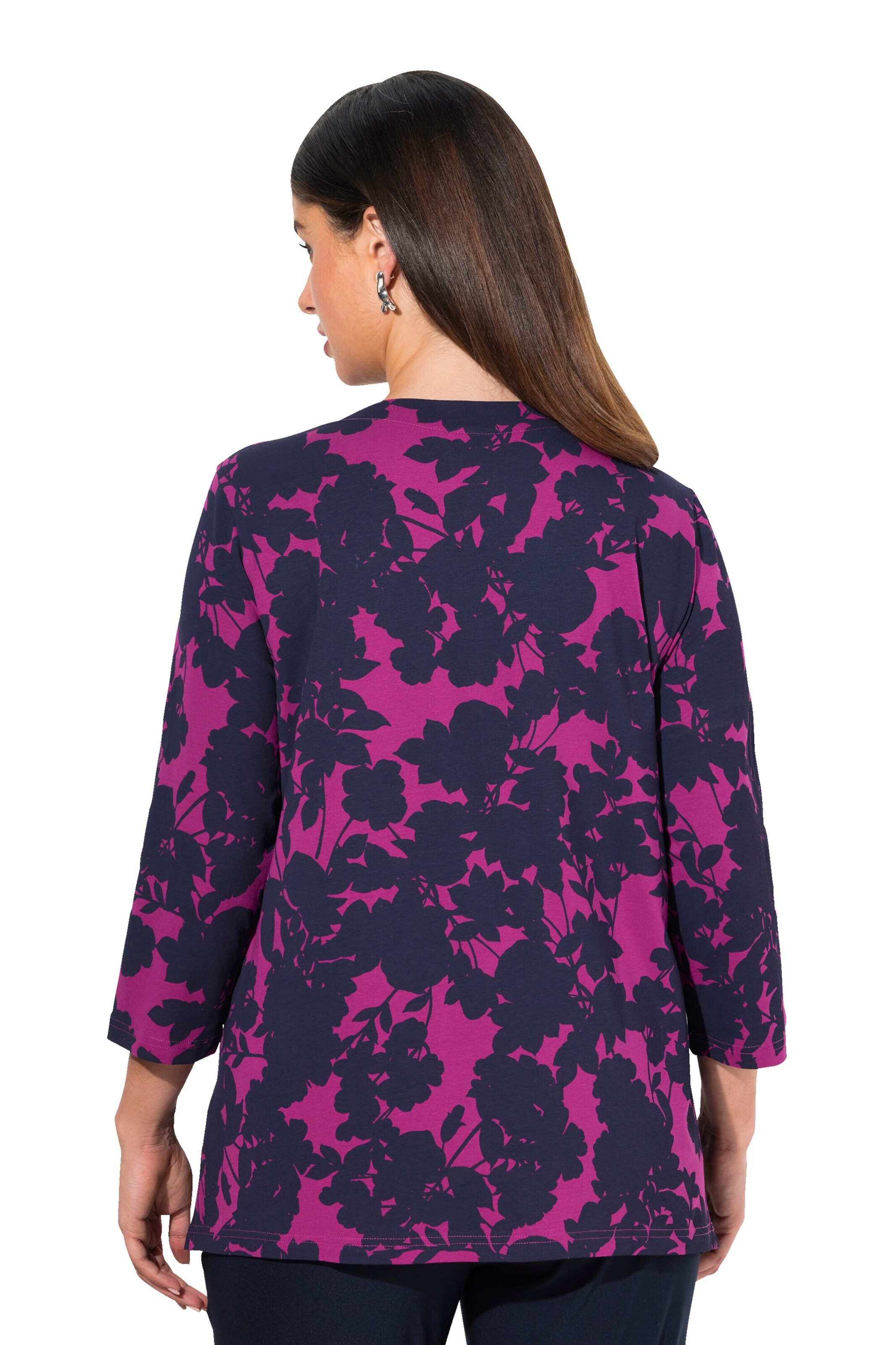 T-shirt Ulla Popken en rose