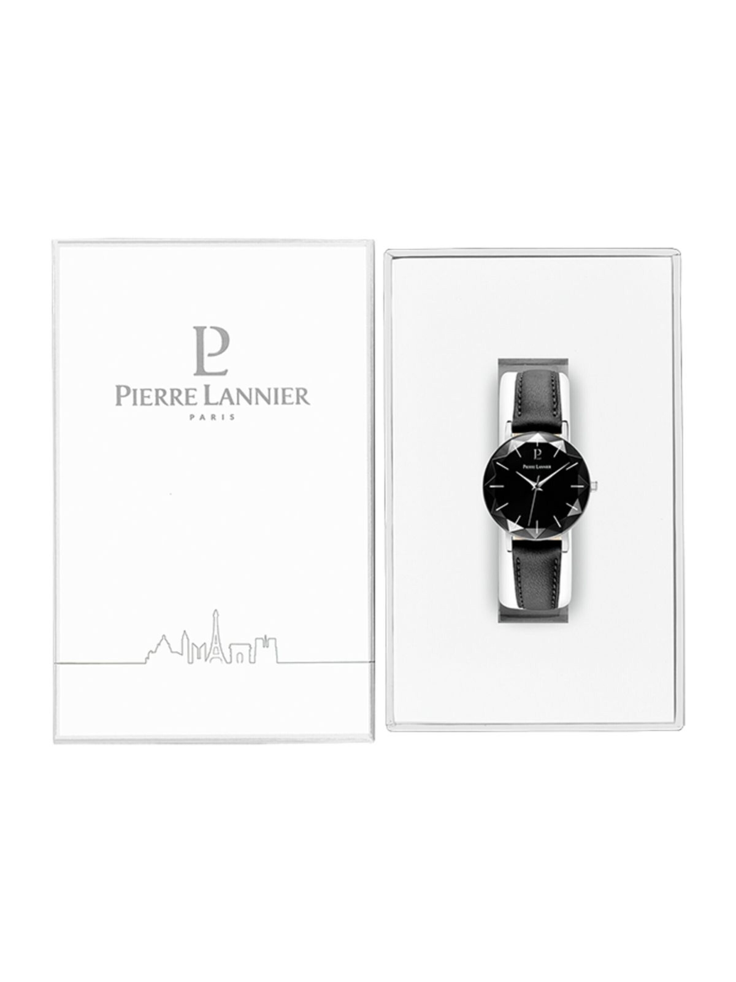 Pierre Lannier Analoguhr 'Multiples'‌‌‌‌‌ in Schwarz