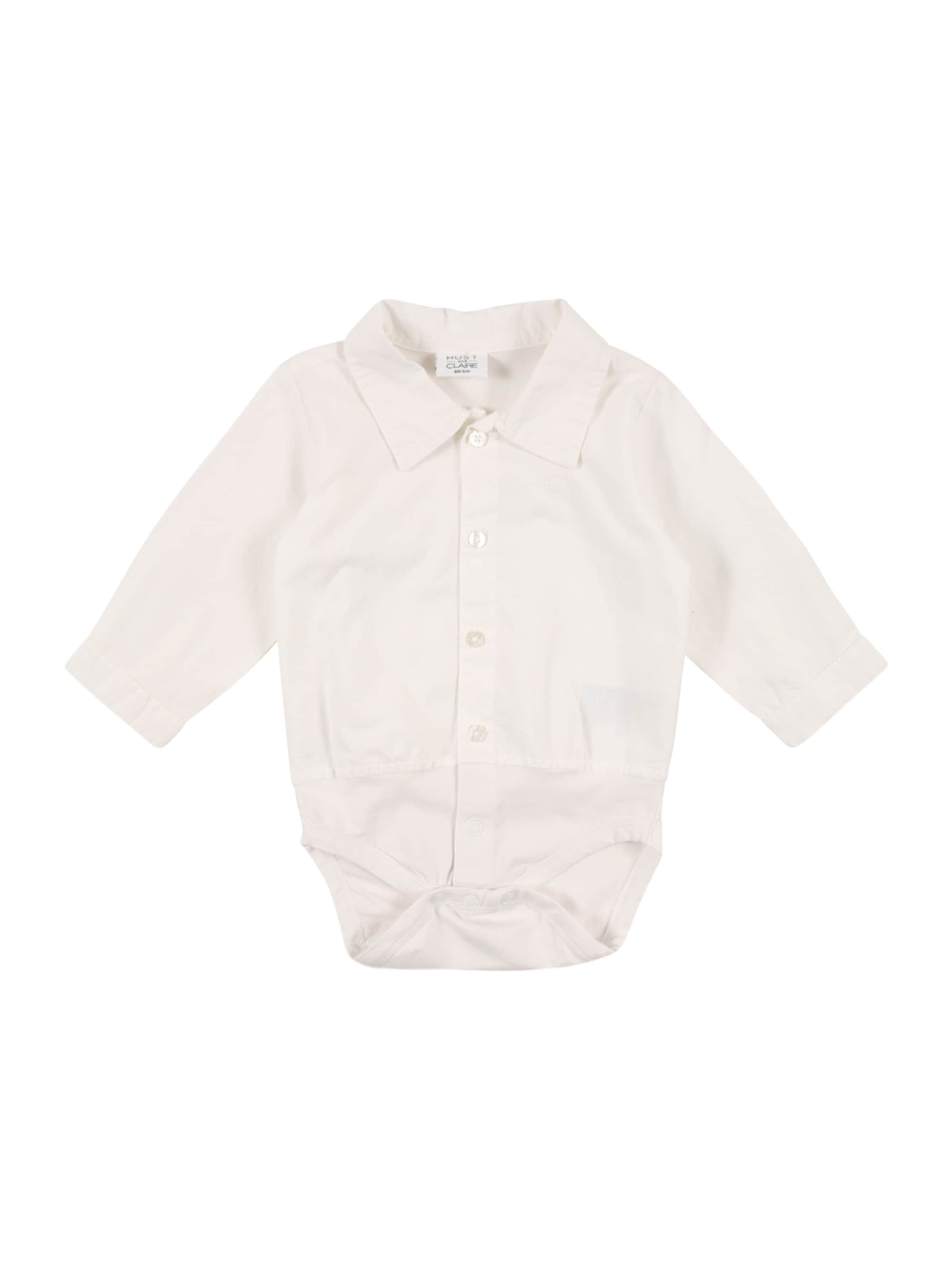 Hust & Claire regular Φορμάκι/κορμάκι 'Birger' σε λευκό: μπροστά