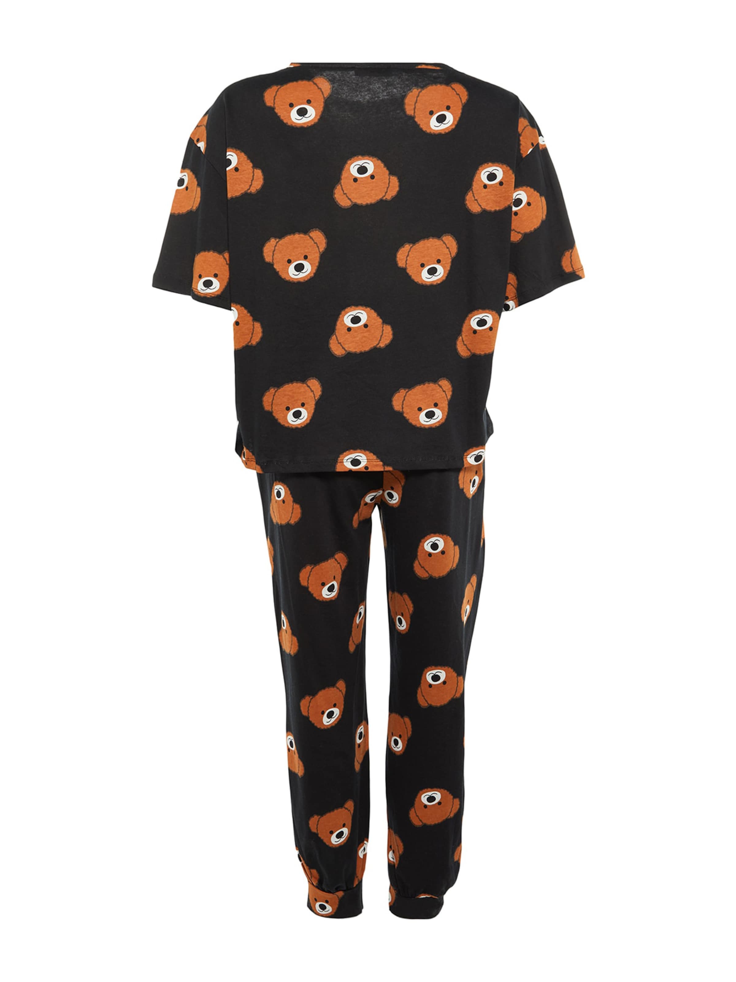 Pyjama Trendyol Curve en gris