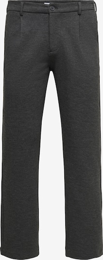 Only & Sons Pantalon à pince 'ONSEDGE' en 46 en anthracite, Vue avec produit