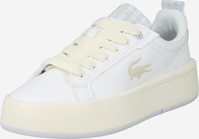 LACOSTE Låg sneaker 'Carnaby' i vit / off-white, Produktvy