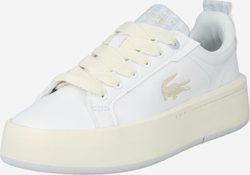 Sneaker low 'CARNABY PLAT' de la LACOSTE pe alb: față