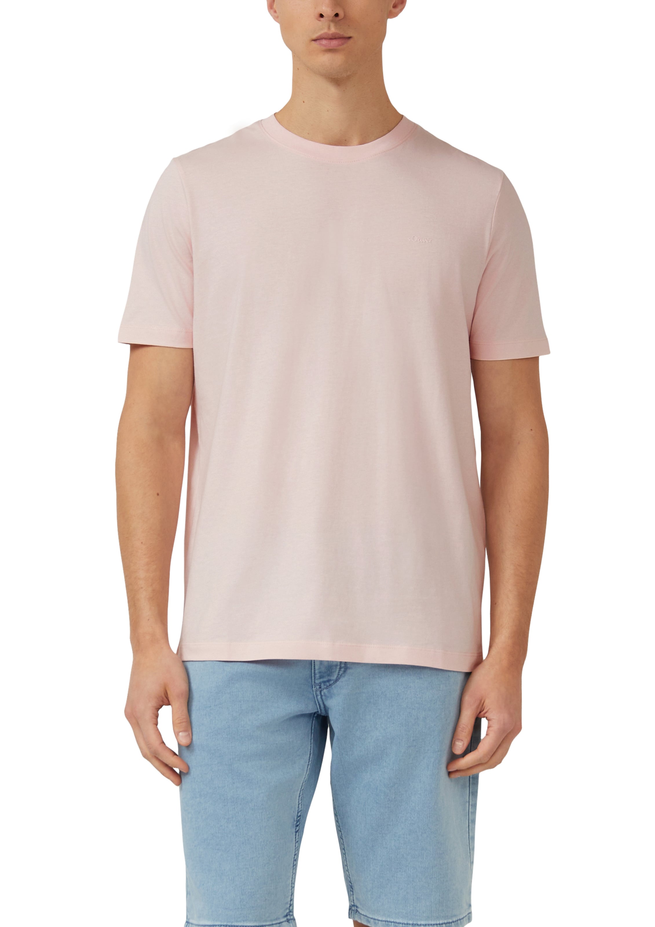 T-Shirt s.Oliver en rose : devant