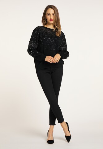 faina Pullover in Schwarz