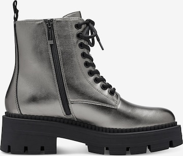 TAMARIS Lace-Up Ankle Boots in Grey