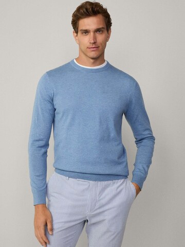 Hackett London Pullover in Blau: Vorderseite