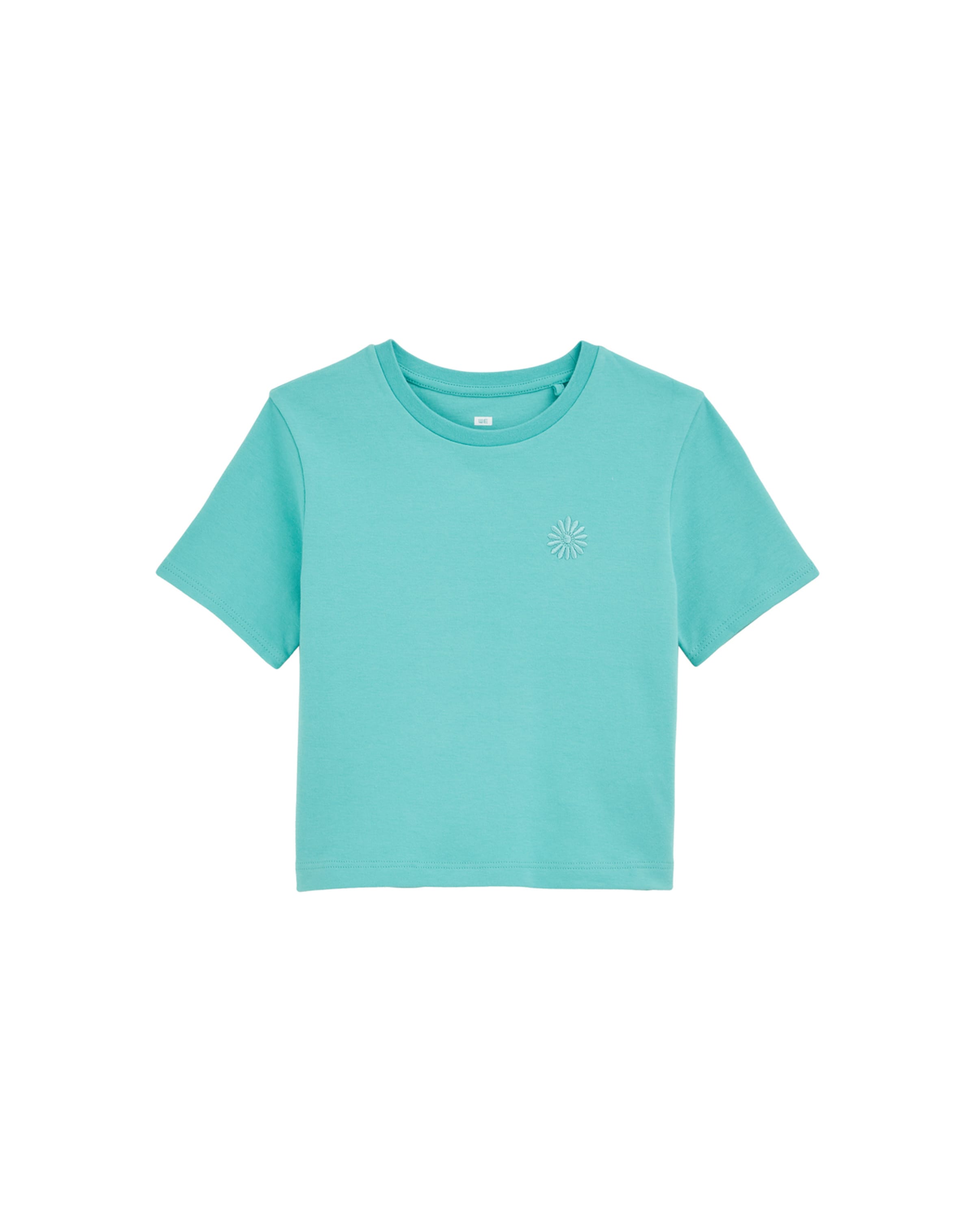 WE Fashion Футболка в Зеленый: спереди