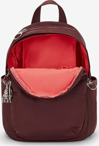 KIPLING Rugzak 'Delia' in Rood