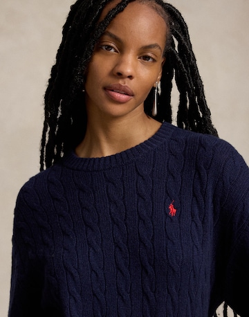 Rochie tricotat de la Polo Ralph Lauren pe albastru