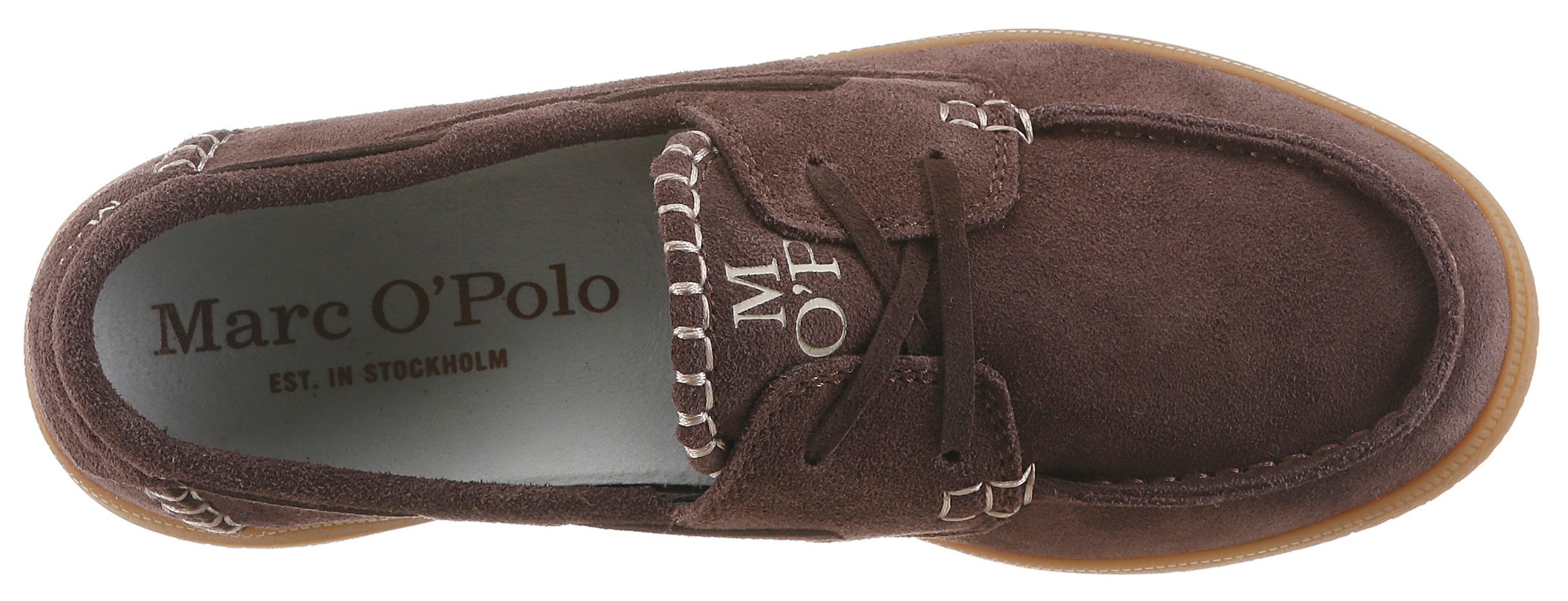 Marc O'Polo Slipper in Braun