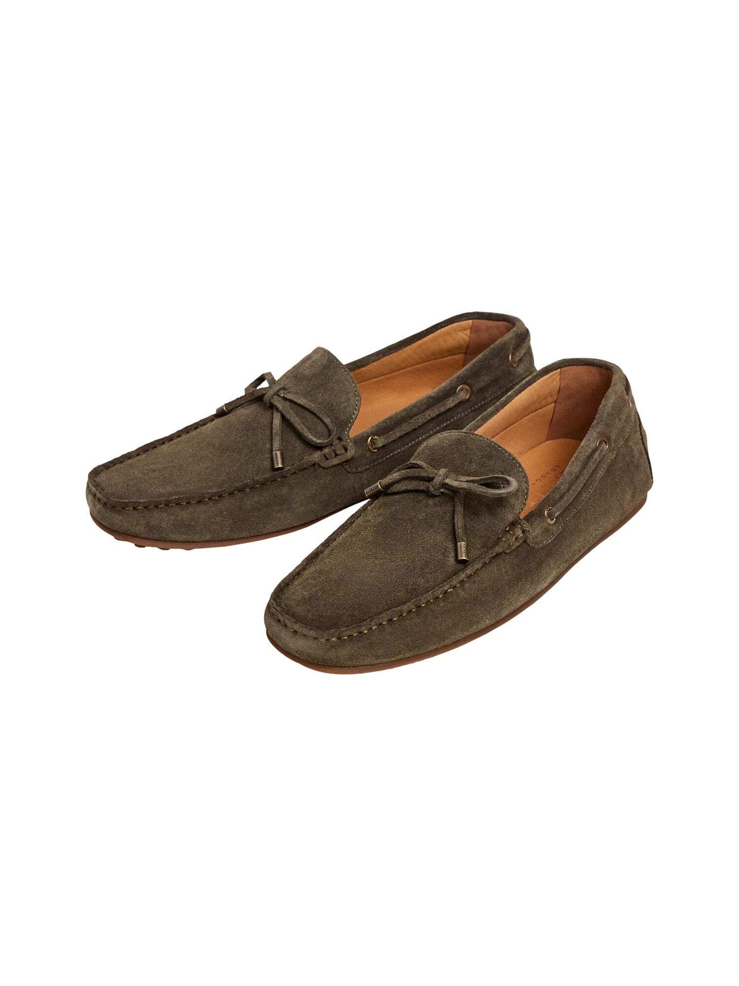 Mocassin 'Driver' Hackett London en vert