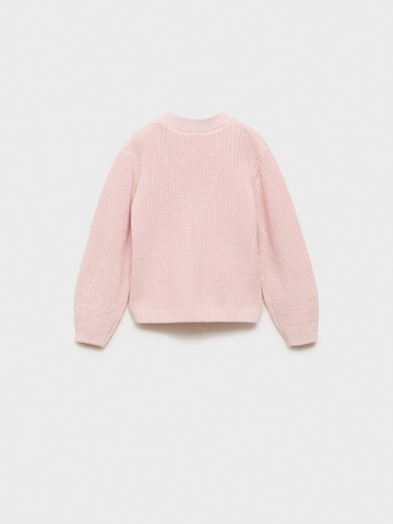 Cardigan 'ROSALIE' MANGO KIDS en rose