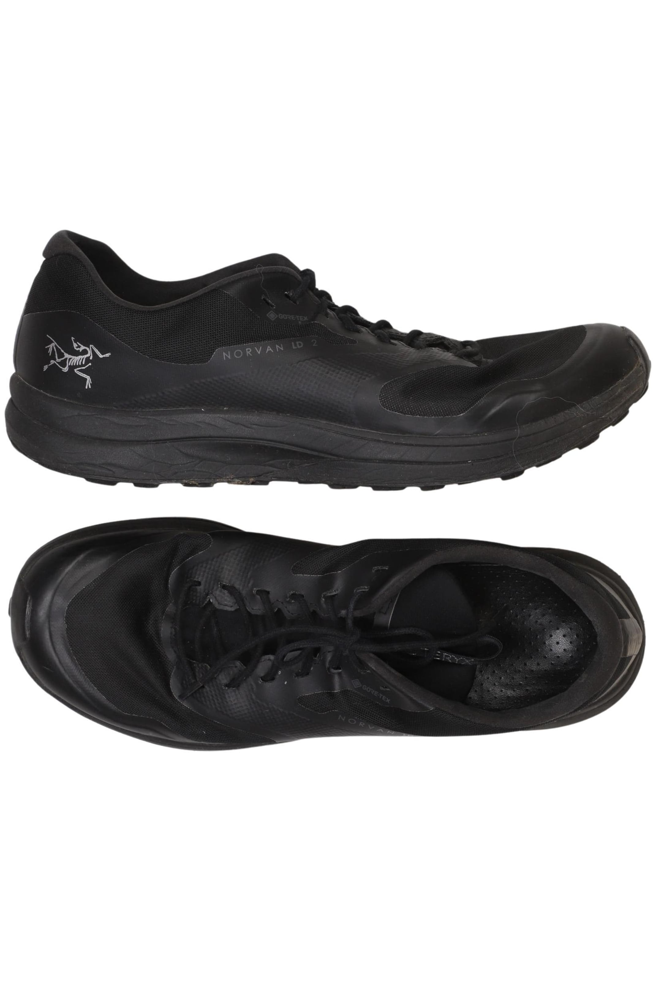 Arcteryx Sneaker 43,5 in Schwarz: Vorderseite