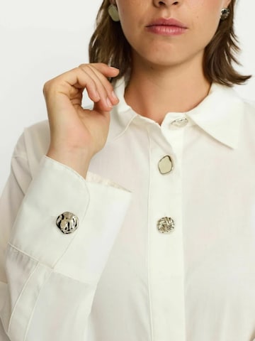 Soft Rebels Bluse i hvid