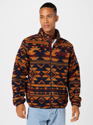 Iriedaily Regular fit Fleece jas 'Insaneia' in Blauw: voorkant