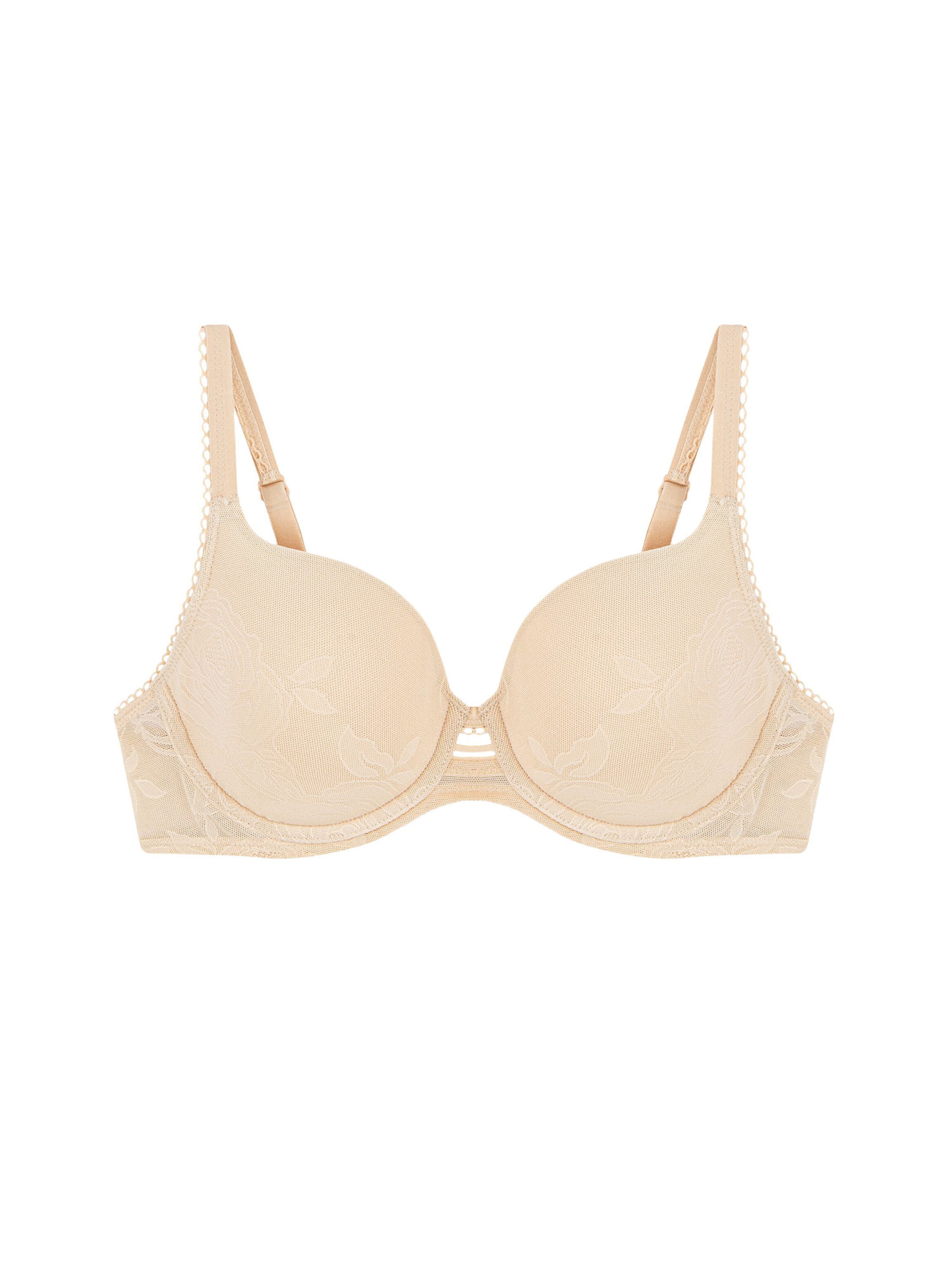 TRIUMPH BH ' Wild Rose Sensation ' in Beige: voorkant