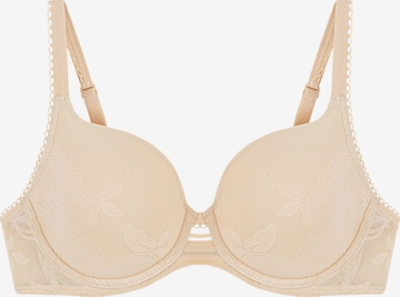 TRIUMPH Bügel-BH ' Wild Rose Sensation ' in Beige: Vorderseite
